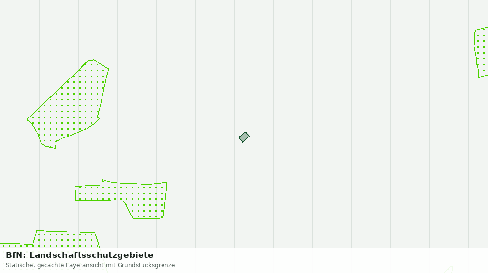 Statische Kartenansicht: BfN: Landschaftsschutzgebiete