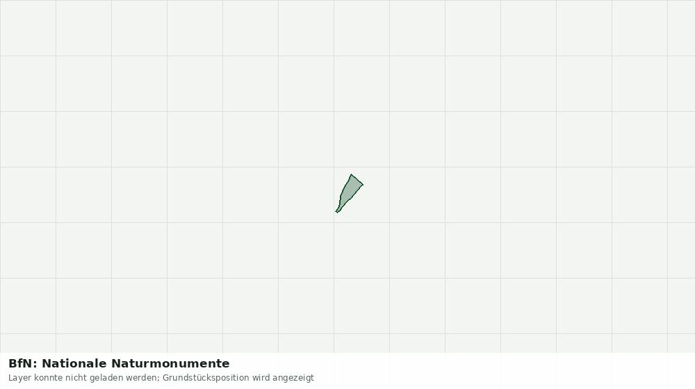 Statische Kartenansicht: BfN: Nationale Naturmonumente