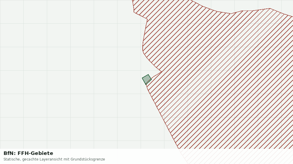 Statische Kartenansicht: BfN: FFH-Gebiete