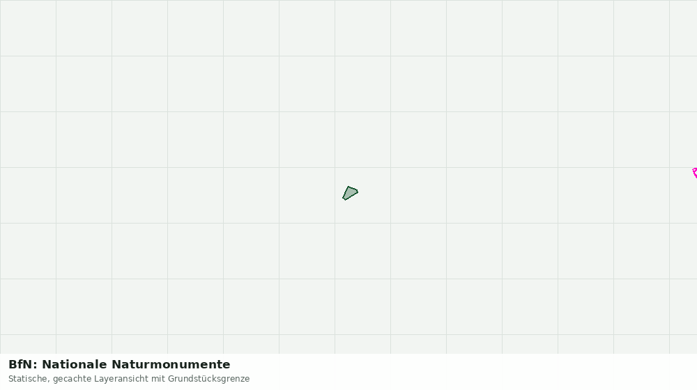 Statische Kartenansicht: BfN: Nationale Naturmonumente