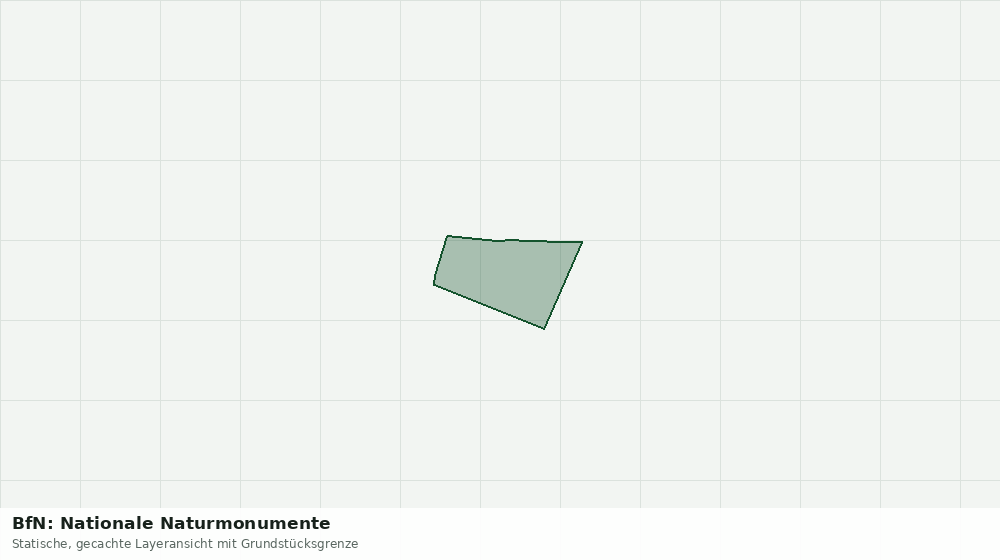 Statische Kartenansicht: BfN: Nationale Naturmonumente