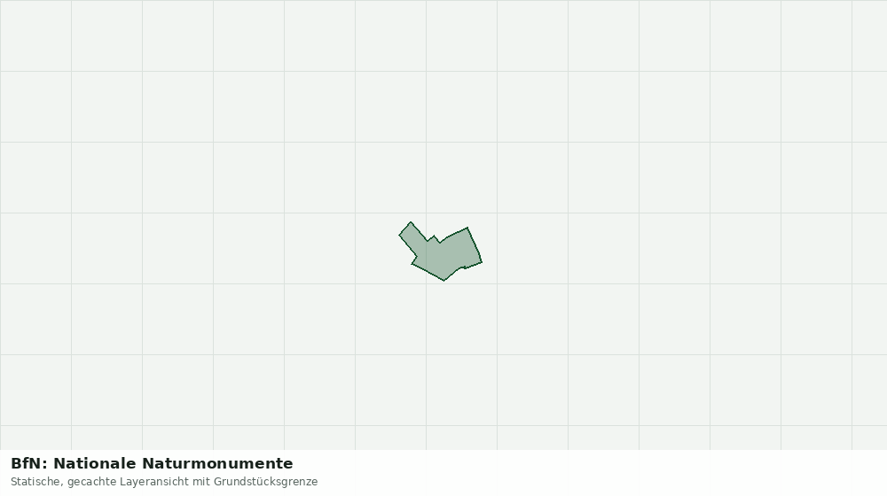 Statische Kartenansicht: BfN: Nationale Naturmonumente