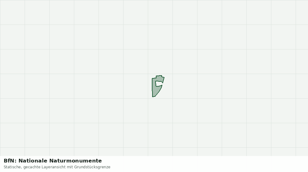 Statische Kartenansicht: BfN: Nationale Naturmonumente