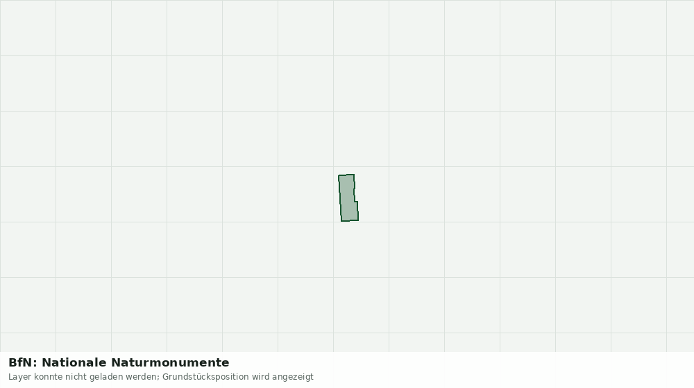 Statische Kartenansicht: BfN: Nationale Naturmonumente