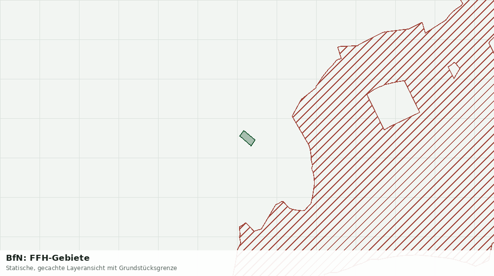 Statische Kartenansicht: BfN: FFH-Gebiete