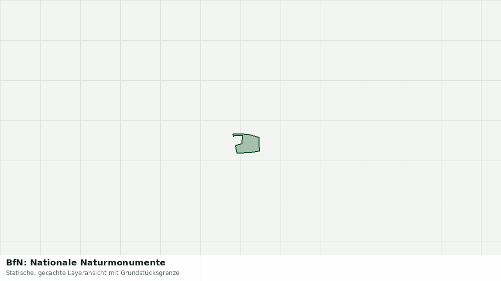 Statische Kartenansicht: BfN: Nationale Naturmonumente