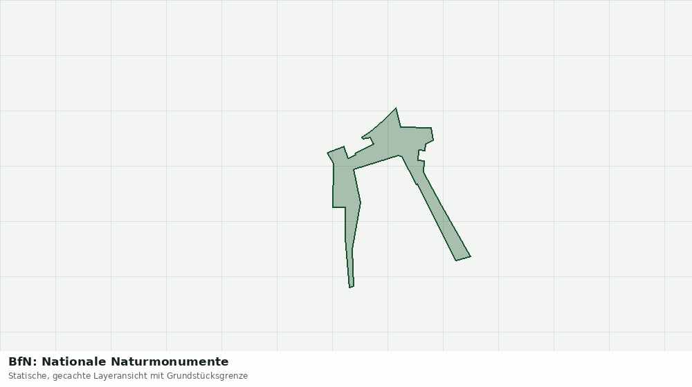 Statische Kartenansicht: BfN: Nationale Naturmonumente