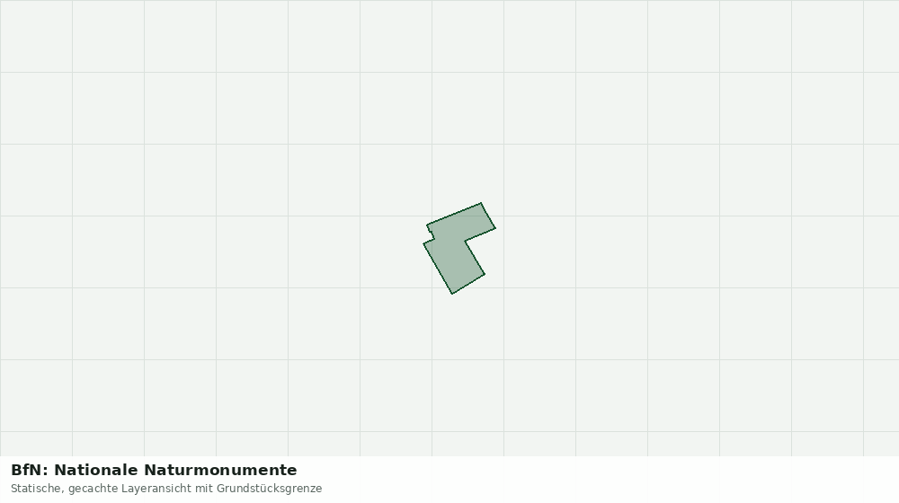 Statische Kartenansicht: BfN: Nationale Naturmonumente