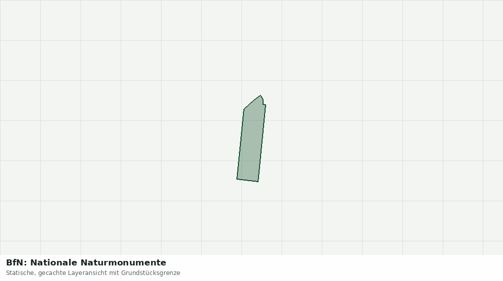 Statische Kartenansicht: BfN: Nationale Naturmonumente