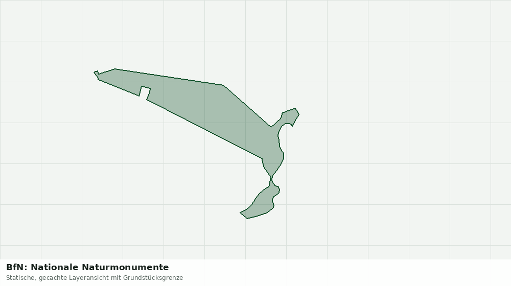 Statische Kartenansicht: BfN: Nationale Naturmonumente