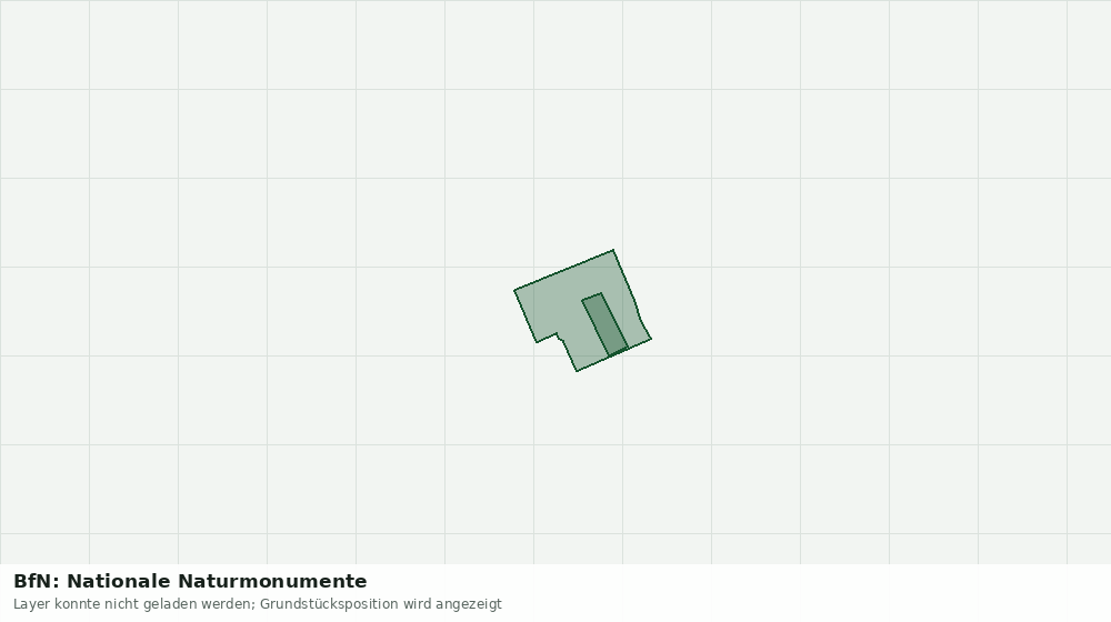 Statische Kartenansicht: BfN: Nationale Naturmonumente