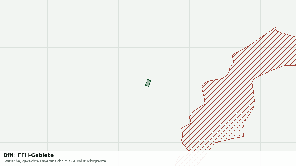 Statische Kartenansicht: BfN: FFH-Gebiete