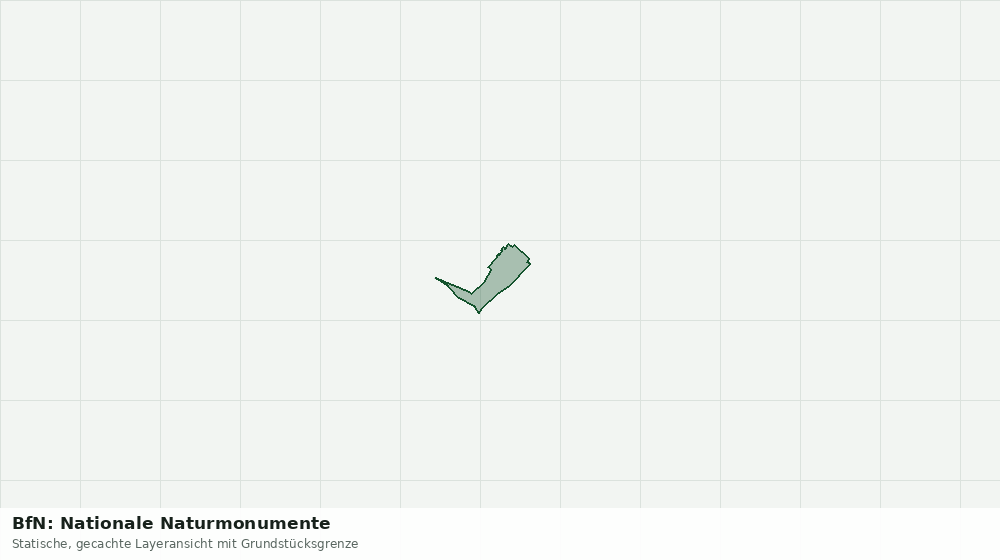 Statische Kartenansicht: BfN: Nationale Naturmonumente