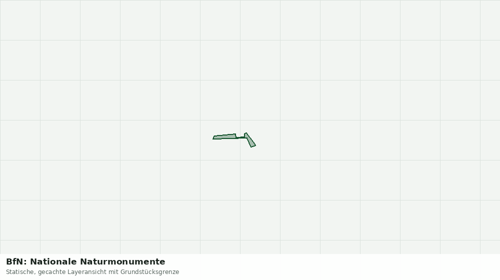 Statische Kartenansicht: BfN: Nationale Naturmonumente