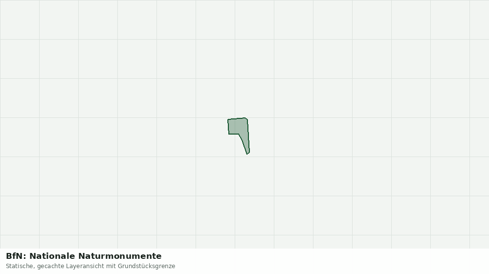 Statische Kartenansicht: BfN: Nationale Naturmonumente