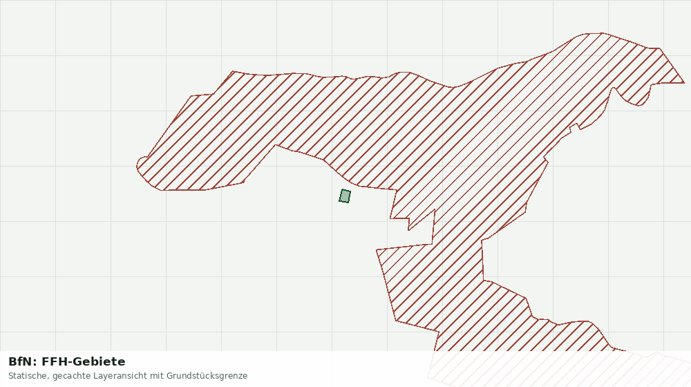 Statische Kartenansicht: BfN: FFH-Gebiete