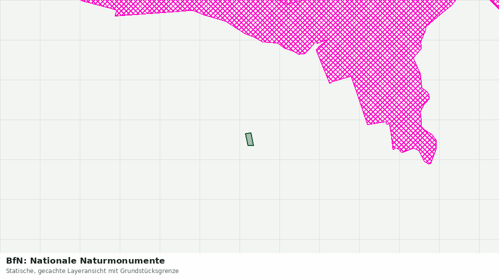 Statische Kartenansicht: BfN: Nationale Naturmonumente