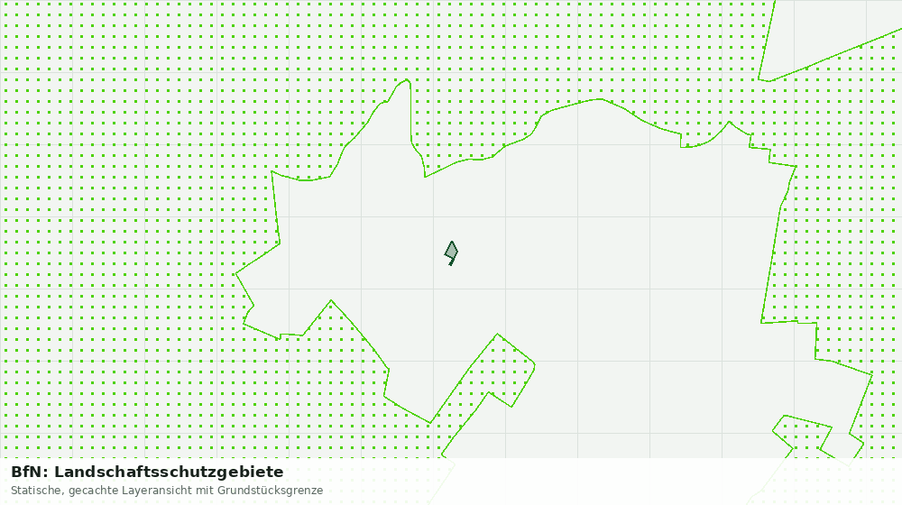 Statische Kartenansicht: BfN: Landschaftsschutzgebiete