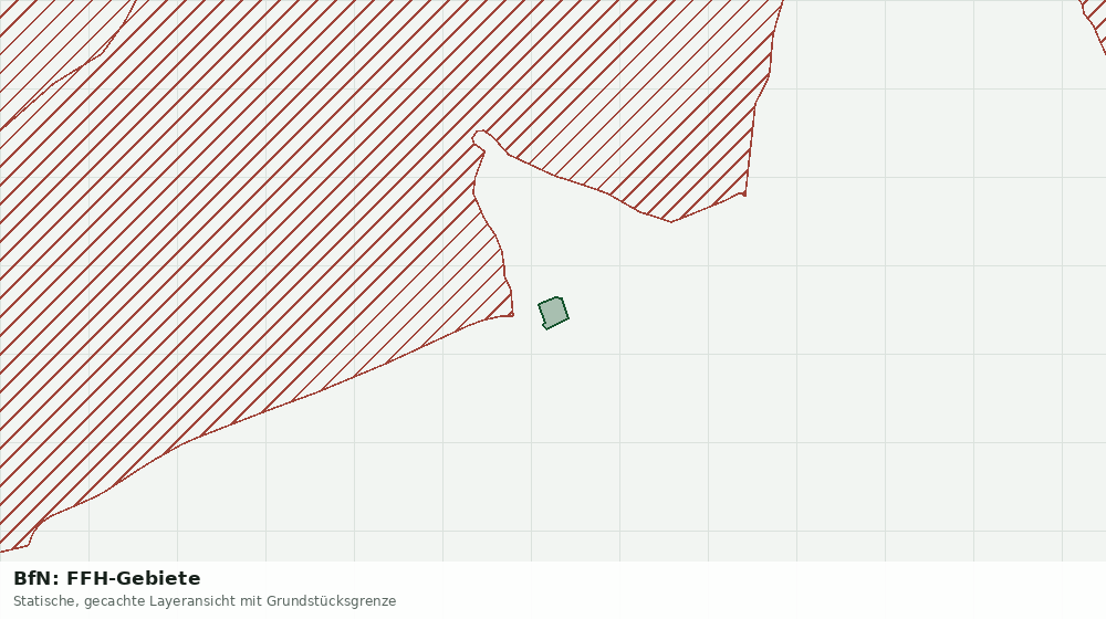 Statische Kartenansicht: BfN: FFH-Gebiete