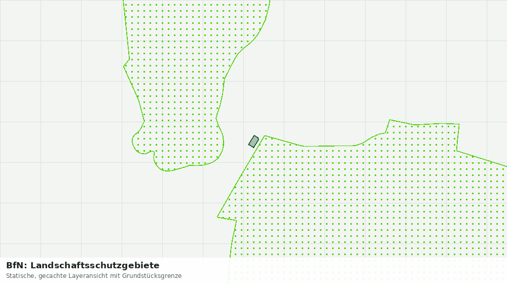 Statische Kartenansicht: BfN: Landschaftsschutzgebiete