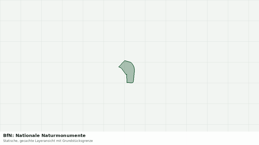 Statische Kartenansicht: BfN: Nationale Naturmonumente