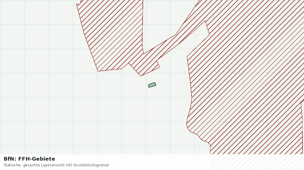 Statische Kartenansicht: BfN: FFH-Gebiete