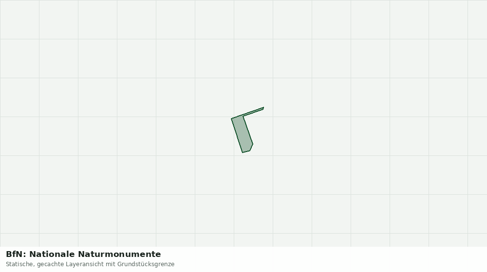 Statische Kartenansicht: BfN: Nationale Naturmonumente