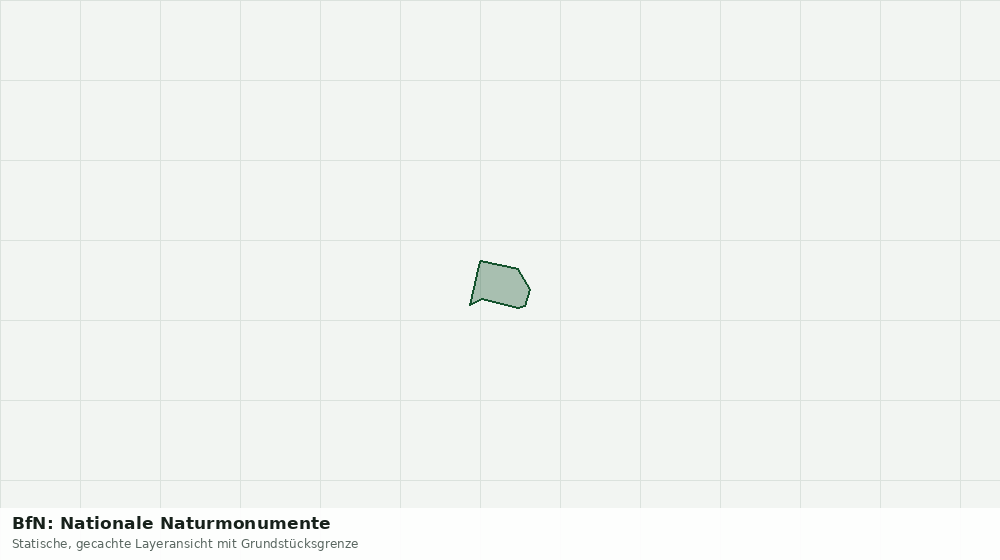 Statische Kartenansicht: BfN: Nationale Naturmonumente