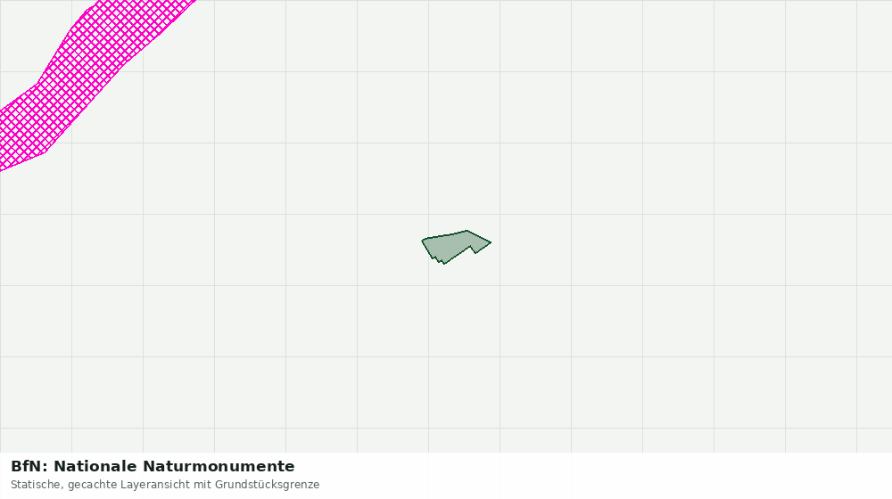 Statische Kartenansicht: BfN: Nationale Naturmonumente