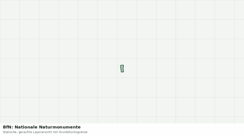 Statische Kartenansicht: BfN: Nationale Naturmonumente