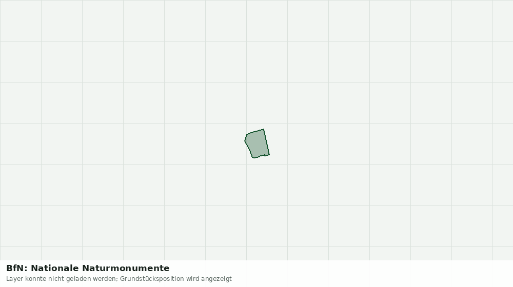 Statische Kartenansicht: BfN: Nationale Naturmonumente