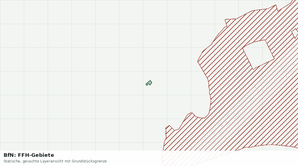Statische Kartenansicht: BfN: FFH-Gebiete