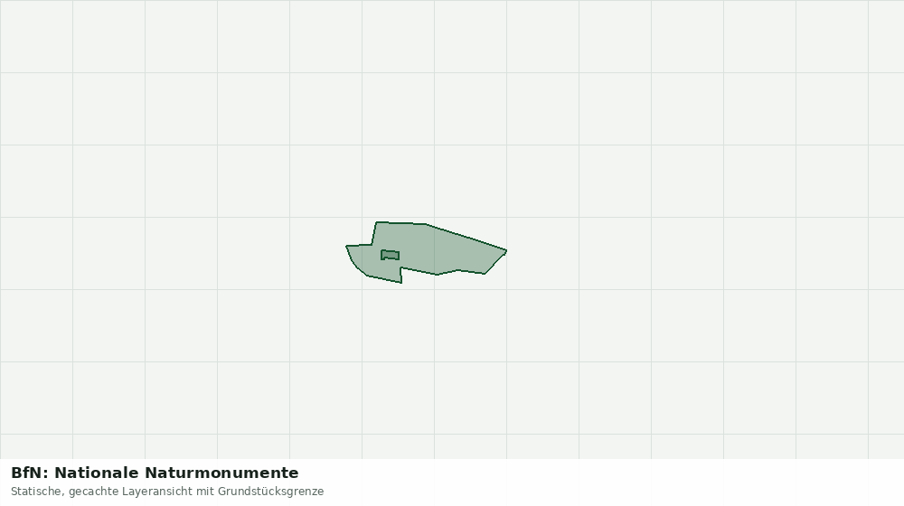 Statische Kartenansicht: BfN: Nationale Naturmonumente