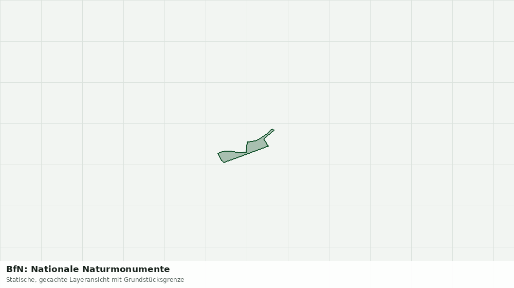 Statische Kartenansicht: BfN: Nationale Naturmonumente