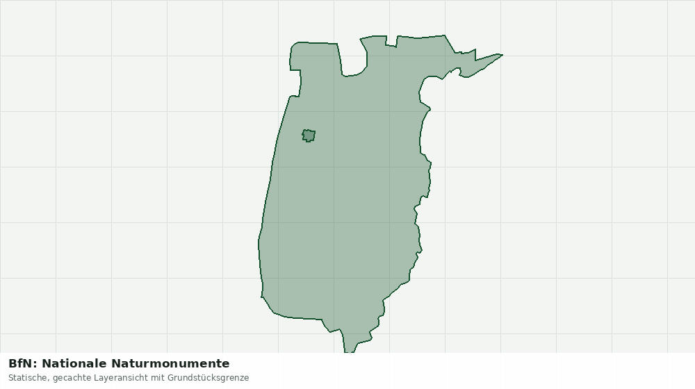Statische Kartenansicht: BfN: Nationale Naturmonumente
