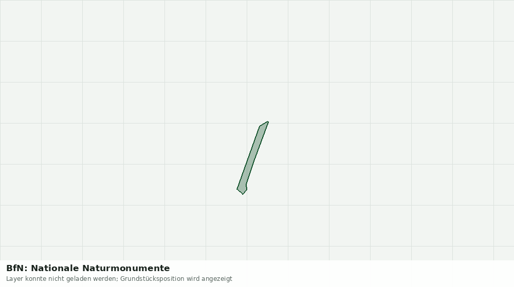 Statische Kartenansicht: BfN: Nationale Naturmonumente