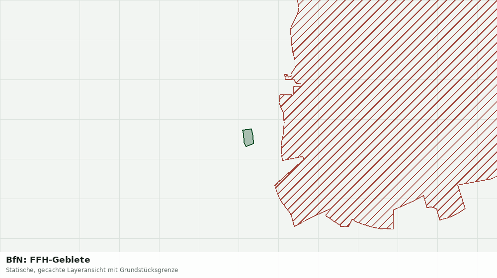 Statische Kartenansicht: BfN: FFH-Gebiete