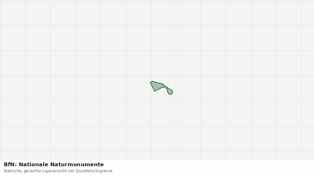 Statische Kartenansicht: BfN: Nationale Naturmonumente
