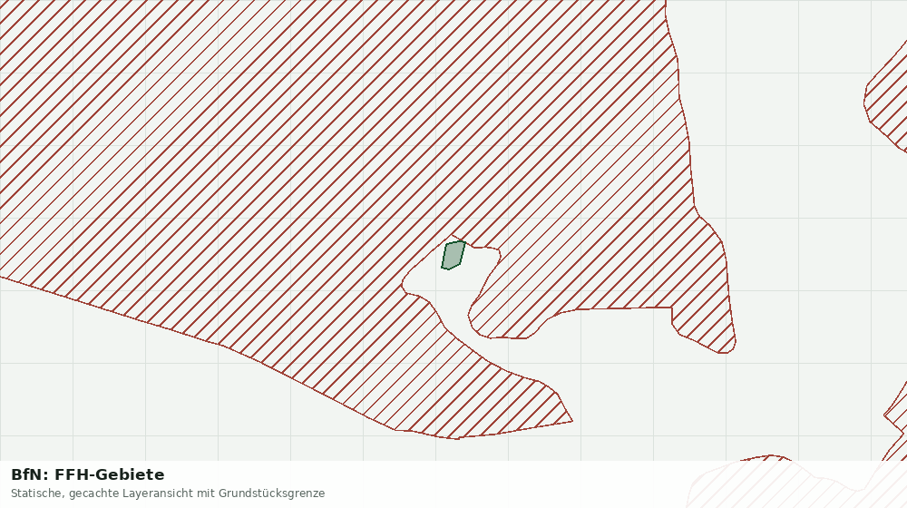 Statische Kartenansicht: BfN: FFH-Gebiete
