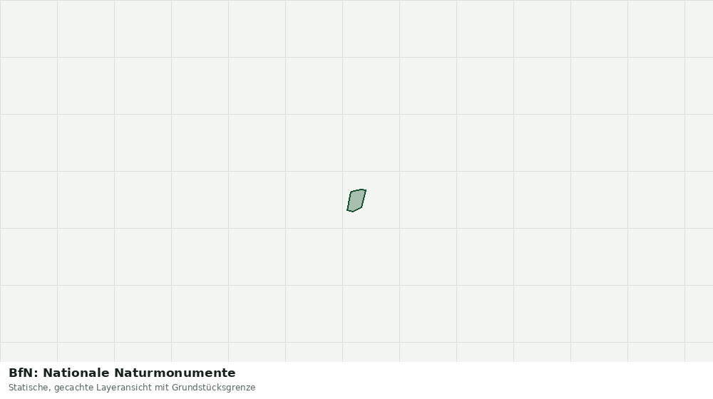 Statische Kartenansicht: BfN: Nationale Naturmonumente