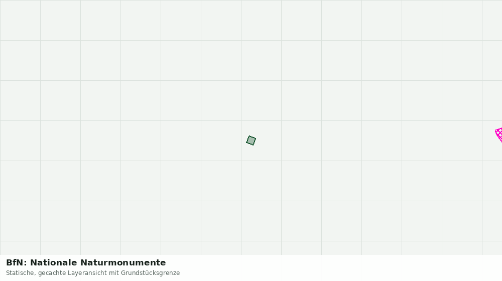 Statische Kartenansicht: BfN: Nationale Naturmonumente