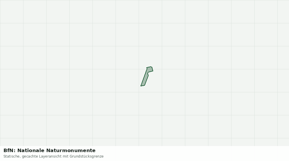 Statische Kartenansicht: BfN: Nationale Naturmonumente