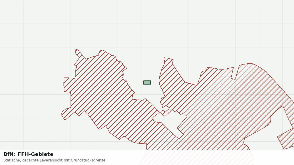 Statische Kartenansicht: BfN: FFH-Gebiete