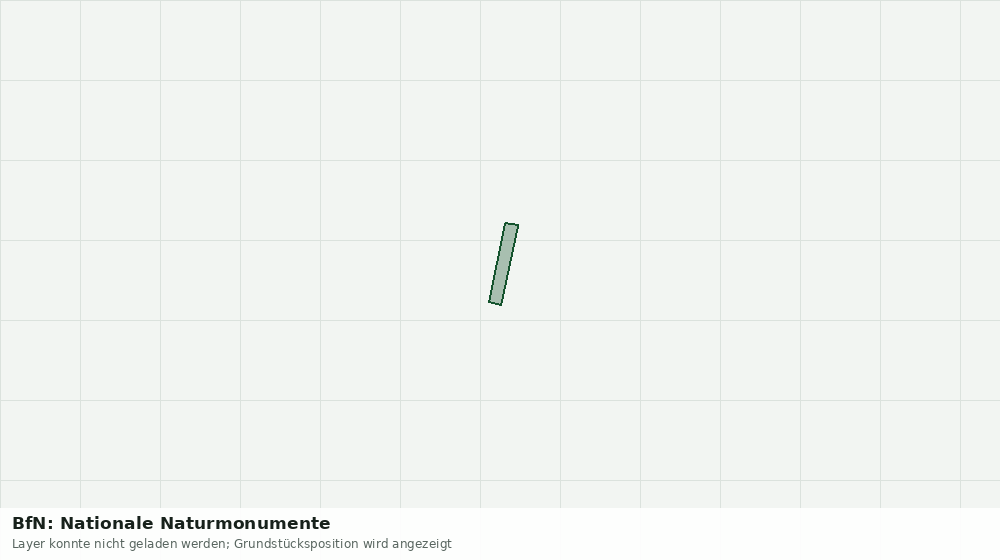 Statische Kartenansicht: BfN: Nationale Naturmonumente