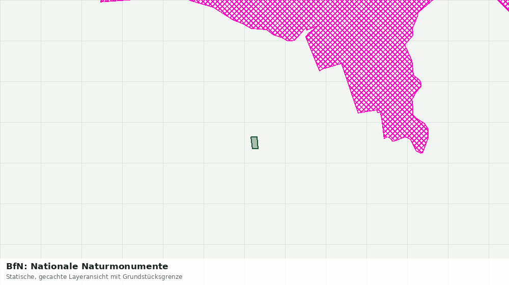 Statische Kartenansicht: BfN: Nationale Naturmonumente