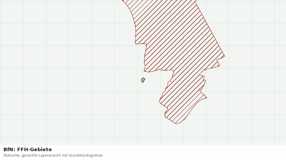 Statische Kartenansicht: BfN: FFH-Gebiete