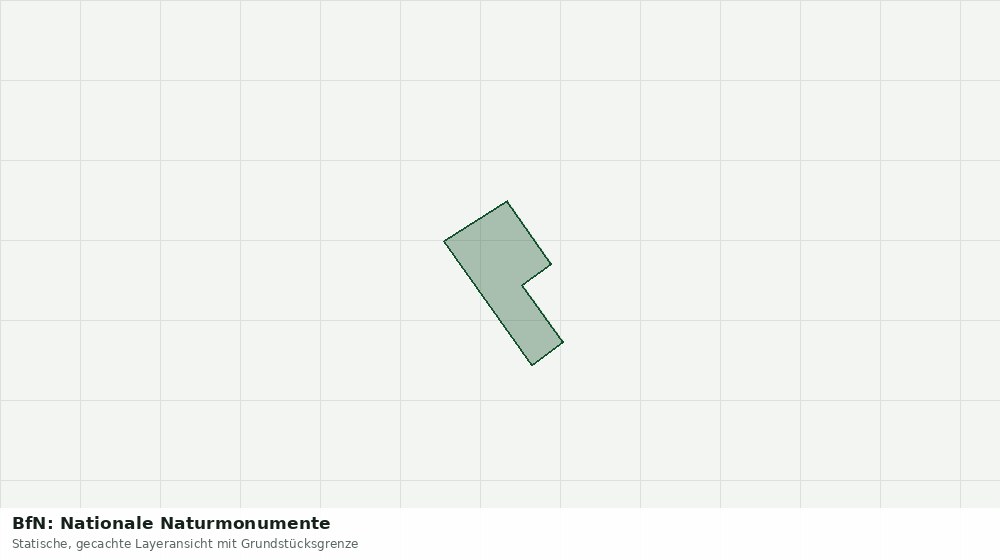 Statische Kartenansicht: BfN: Nationale Naturmonumente