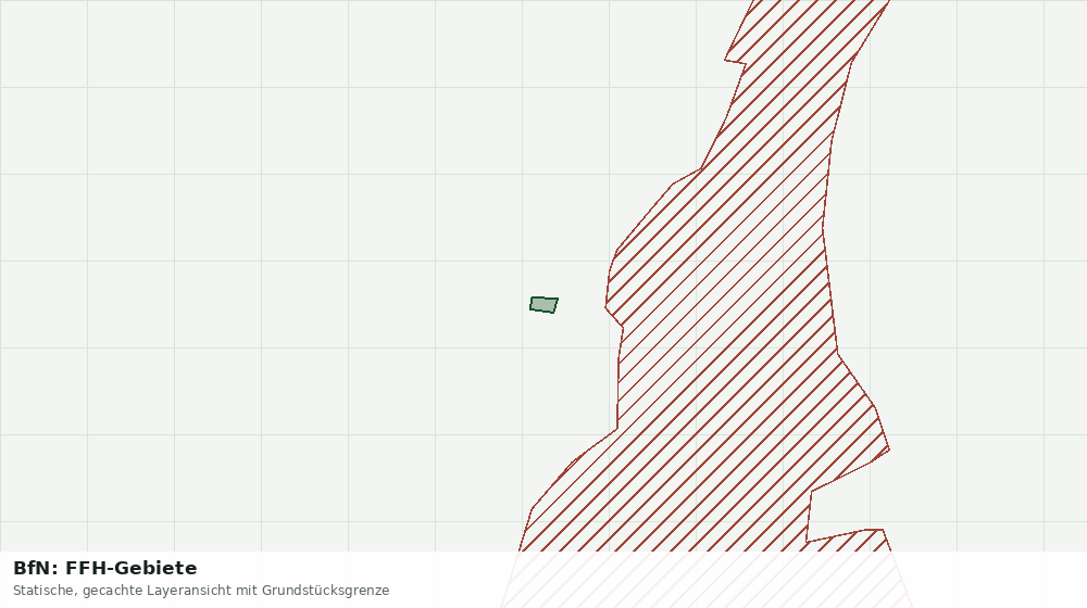 Statische Kartenansicht: BfN: FFH-Gebiete