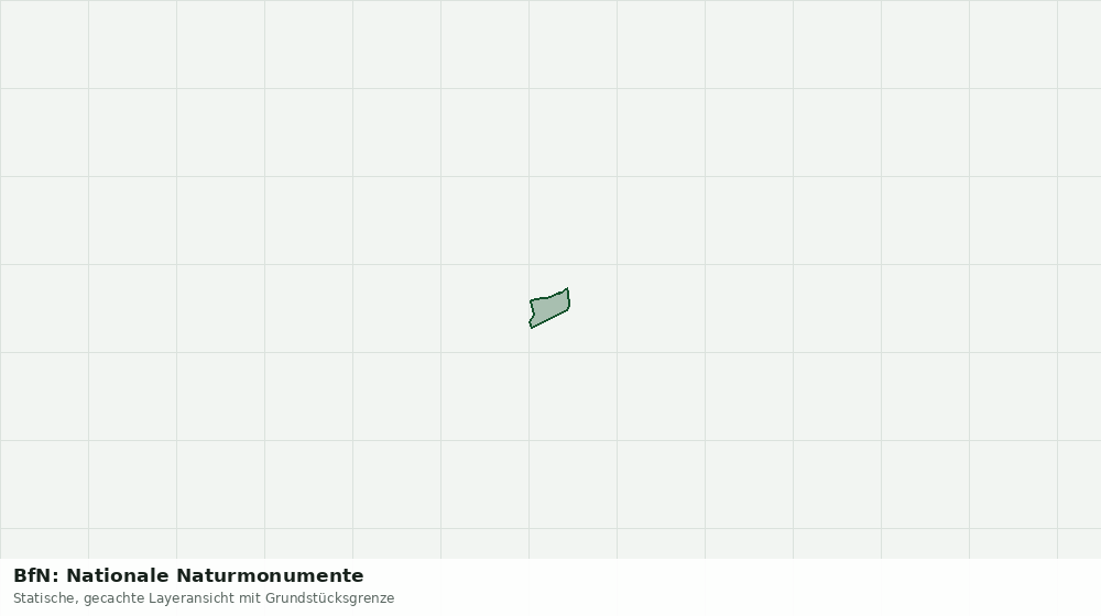 Statische Kartenansicht: BfN: Nationale Naturmonumente