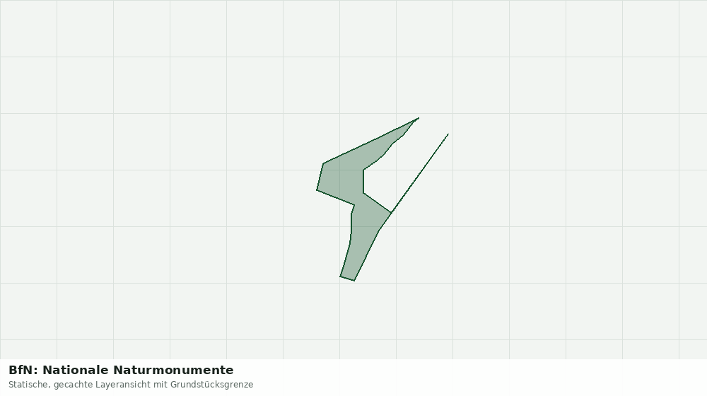 Statische Kartenansicht: BfN: Nationale Naturmonumente